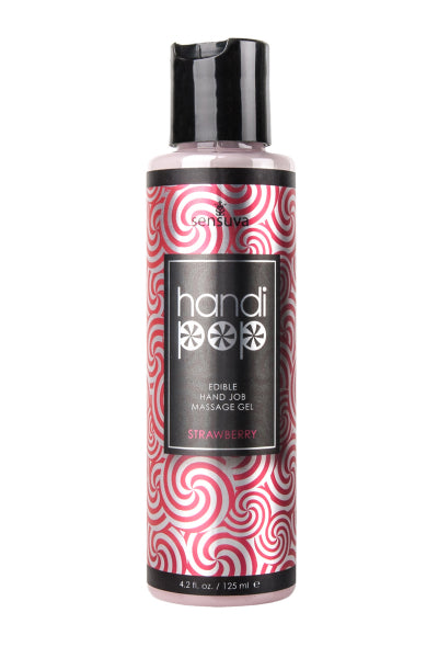 Gel de masturbation Handipop fraise — Crèmes masturbation | ÉCRIN