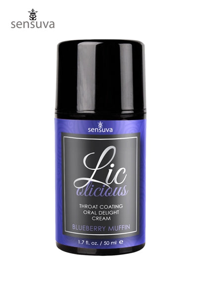 Crème orale Lic-O-Licious - muffin aux myrtilles — Fellation et cunnilingus | ÉCRIN