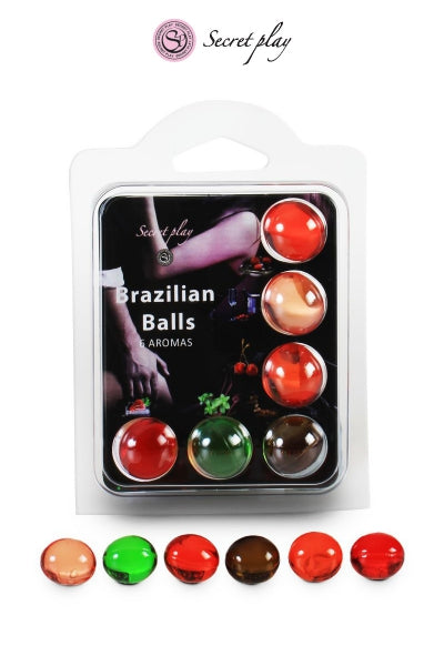 6 Brazilian Balls parfums variés — Brazilian balls | ÉCRIN