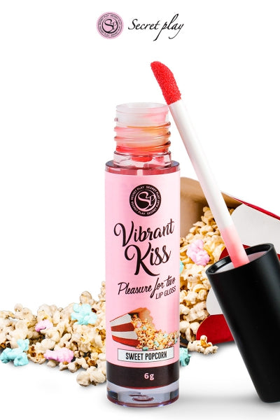 Brillant à lèvres stimulant - popcorn — Fellation et cunnilingus | ÉCRIN