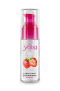 Lubrifiant parfumé fraise 50ml - Yoba — Lubrifiants parfumés | ÉCRIN