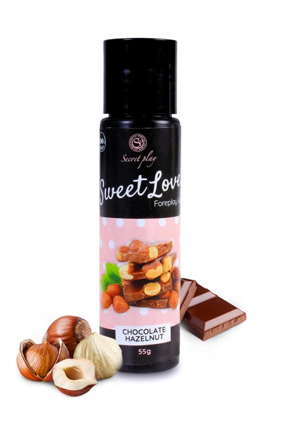 Lubrifiant comestible chocolat-noisette - 60ml — Lubrifiants parfumés | ÉCRIN