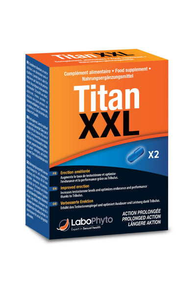 Titan XXL (2 comprimés) - stimulant sexuel — Erection et éjaculation | ÉCRIN