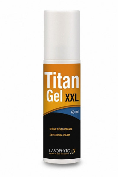 Crème d'agrandissement du pénis Titan gel XXL 60 ml — Erection et éjaculation | ÉCRIN