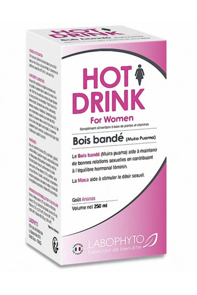 HOT DRINK Femme bois bandé 250 ml — Libido, énergie sexuelle | ÉCRIN