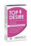 TopDesire Femme (60 gélules) - Labophyto — Aphrodisiaques Femme | ÉCRIN
