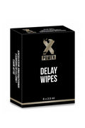 6 lingettes retardantes - XPOWER — Erection et éjaculation | ÉCRIN