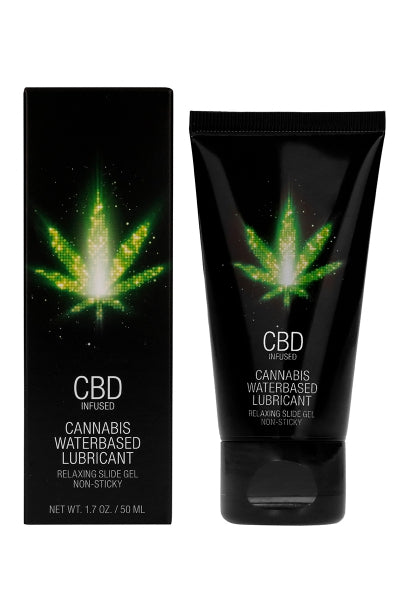 Lubrifiant CBD Eau Cannabis 50ml — Lubrifiants Hybrides | ÉCRIN