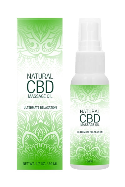 Huile de massage 50ml - Natural CBD — Huiles et crèmes | ÉCRIN