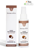 Huile de massage gourmande BIO Noix de coco — Huiles et crèmes | ÉCRIN