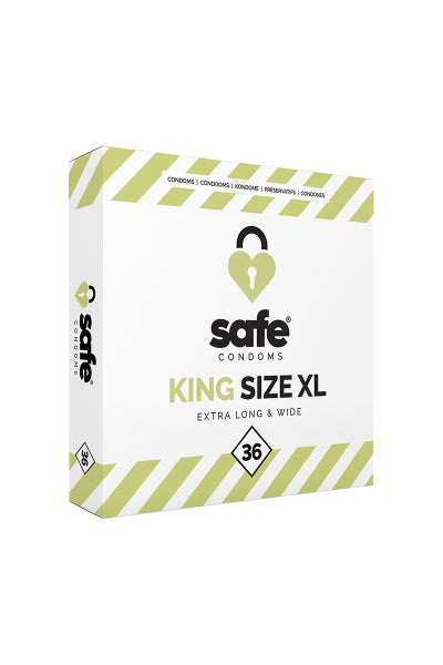 36 préservatifs Safe King Size XL — Préservatifs | ÉCRIN