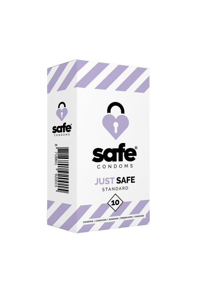 10 préservatifs Just Safe Standard — Préservatifs | ÉCRIN