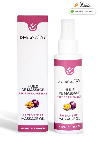 Huile de massage gourmande BIO Fruit de la passion — Huiles et crèmes | ÉCRIN