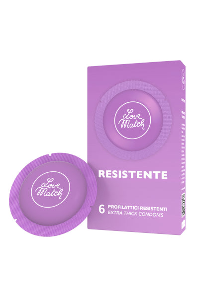 6 Préservatifs ULTRA résistants - Love Match — Préservatifs | ÉCRIN