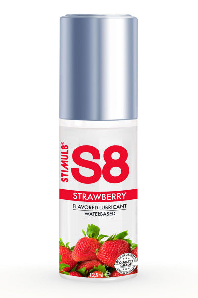 Lubrifiant S8 parfumé fraise 125ml — Lubrifiants parfumés | ÉCRIN