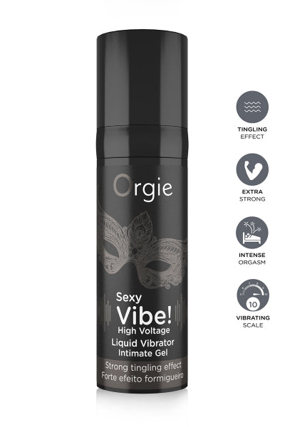 Gel d'excitation Sexy Vibe High Voltage Liquid Vibrator — Libido, énergie sexuelle | ÉCRIN