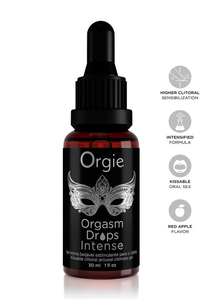 Gouttes d'excitation clitoridienne Orgasm Drops Intense — Clitoris et point G | ÉCRIN
