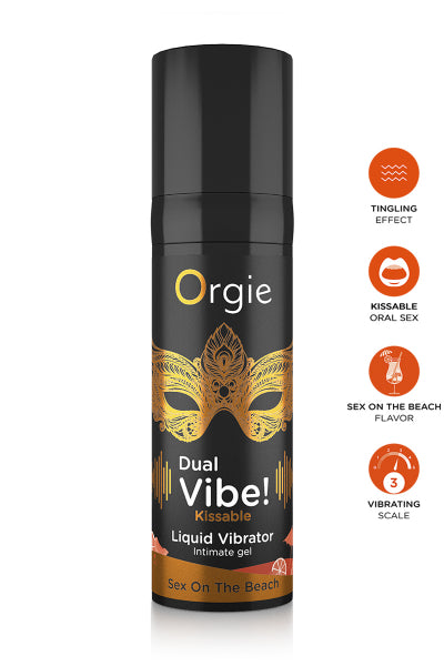 Gel d'excitation Dual Vibe Sex On The Beach Liquid Vibrator — Libido, énergie sexuelle | ÉCRIN