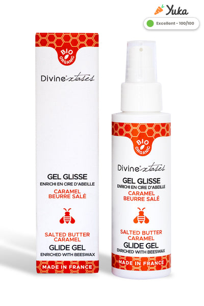 Lubrifiant Bio caramel beurre salé 100ml - Divinexstases — Lubrifiants BIO | ÉCRIN