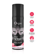 Gel d'excitation Dual Vibe Strawberry Gin Tonic Liquid Vibrator — Libido, énergie sexuelle | ÉCRIN