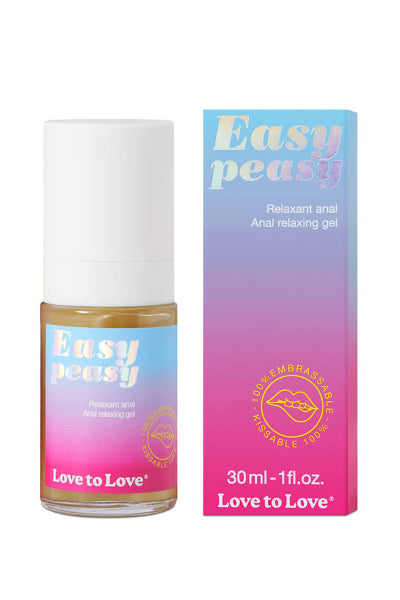 Relaxant anal Easy Peasy 30ml - Love To Love — Lubrifiants anal | ÉCRIN