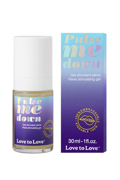 Gel stimulant pénis Pulse Me Down 30ml - Love To Love — Libido, énergie sexuelle | ÉCRIN