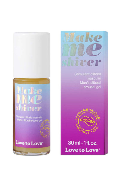 Stimulant clitoris masculin Make Me Shiver 30ml - Love To Love — Erection et éjaculation | ÉCRIN