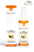 Huile de massage gourmande BIO pêche blanche — Huiles et crèmes | ÉCRIN
