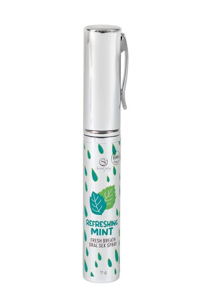 Spray sexe oral et haleine fraiche à la menthe — Fellation et cunnilingus | ÉCRIN