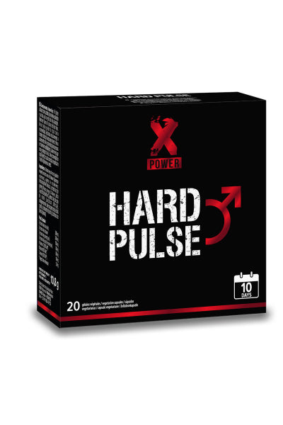 Booster sexuel masculin en cure Hard Pulse (20 gélules) — Libido, énergie sexuelle | ÉCRIN