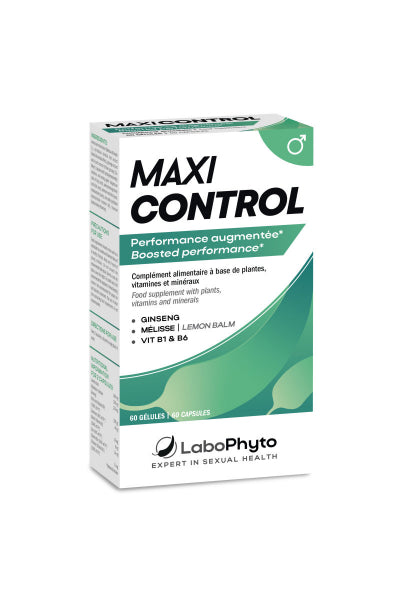 MaxiControl (60 gélules) — Erection et éjaculation | ÉCRIN