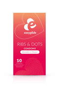 10 préservatifs Ribs and Dots - EasyGlide — Préservatifs | ÉCRIN