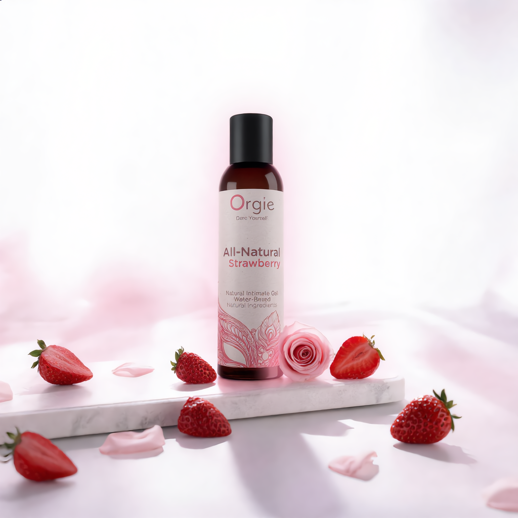Gel intime naturel All Natural fraise 150ml — Lubrifiants parfumés | ÉCRIN