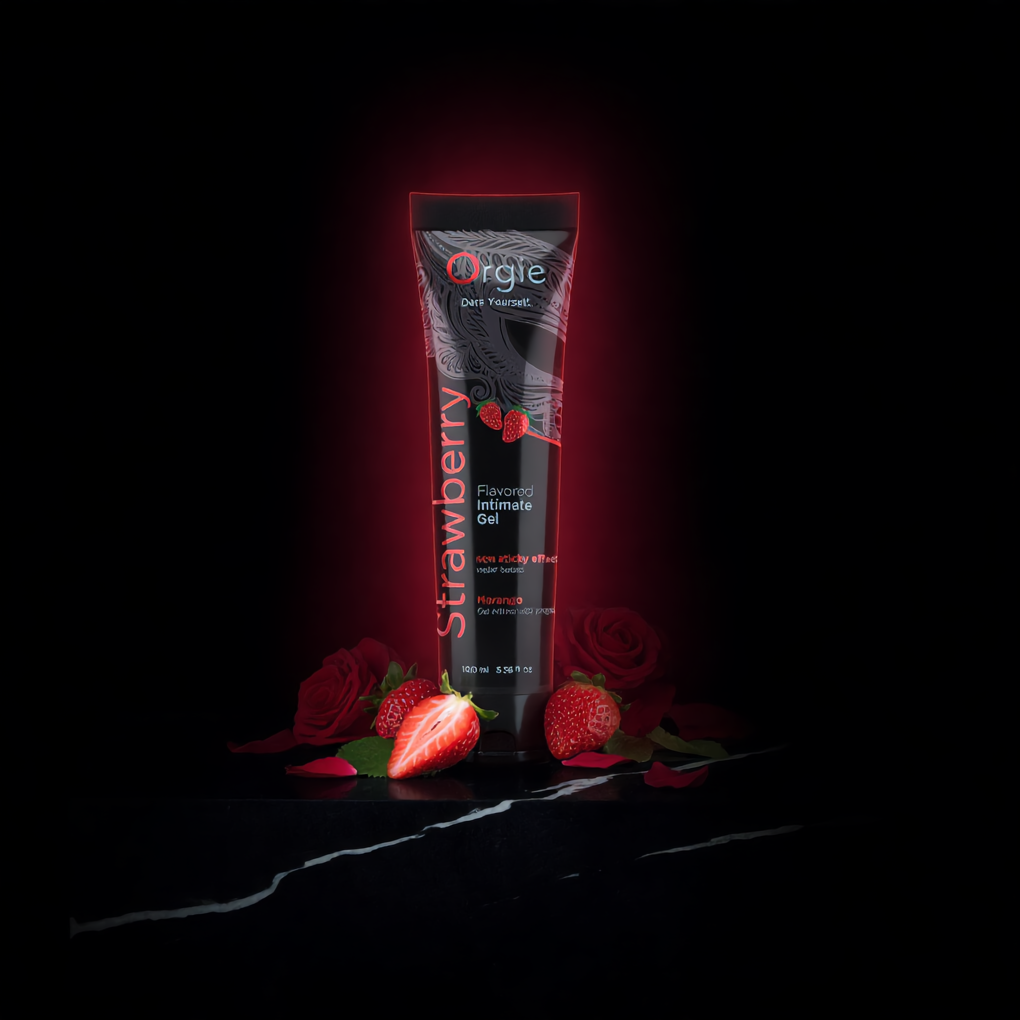 Lubrifiant eau Lube Tube fraise 100ml — Lubrifiants parfumés | ÉCRIN
