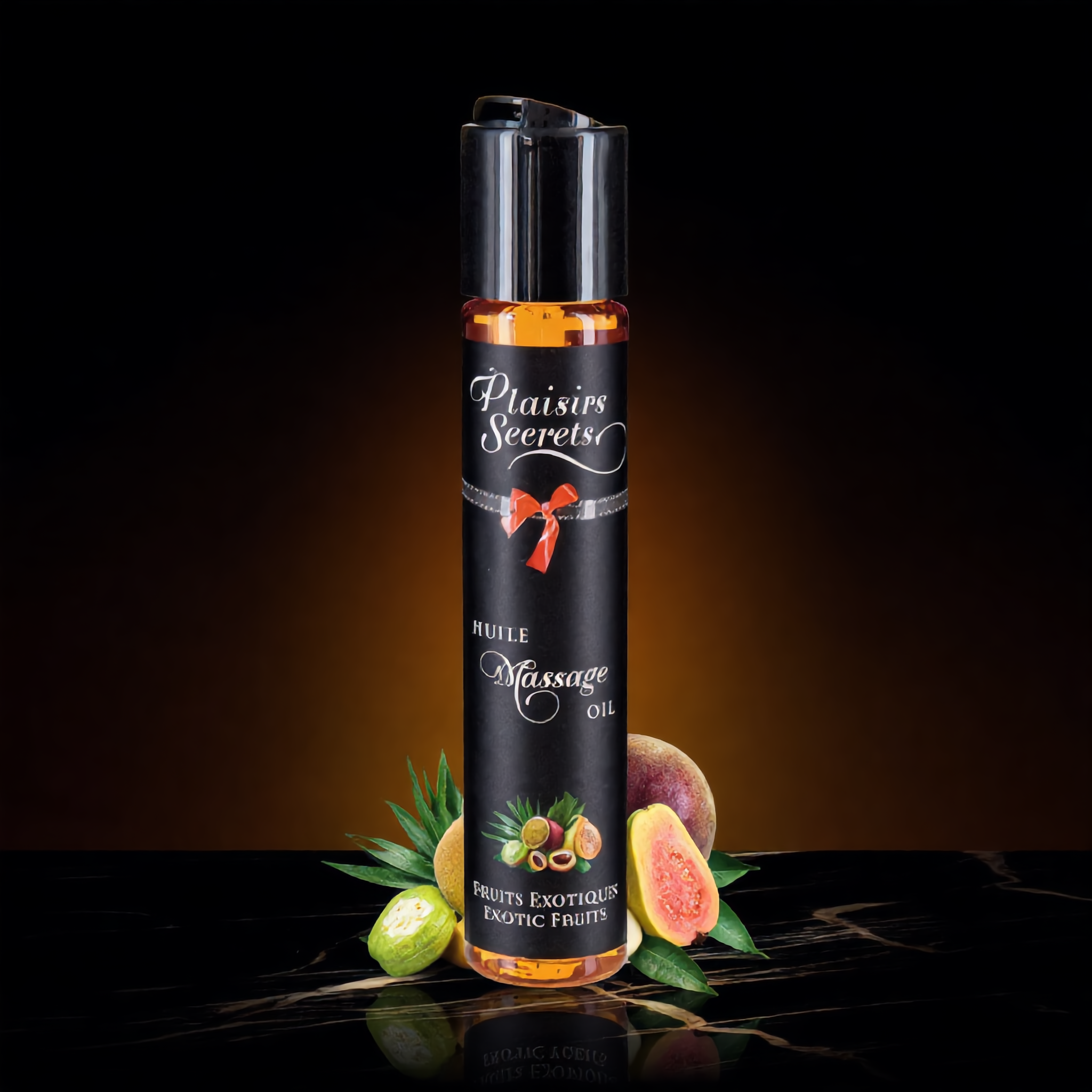 Huile de massage gourmande - Fruits Exotiques vue 2 | ÉCRIN