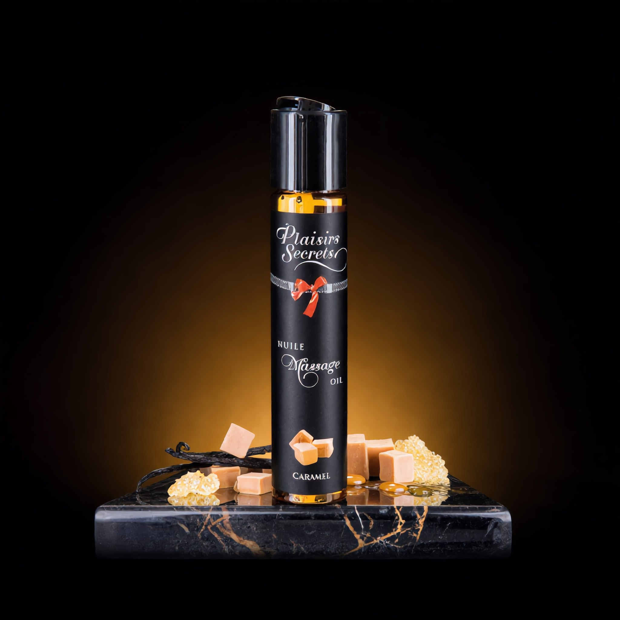Huile de massage gourmande - Caramel — Huiles et crèmes | ÉCRIN