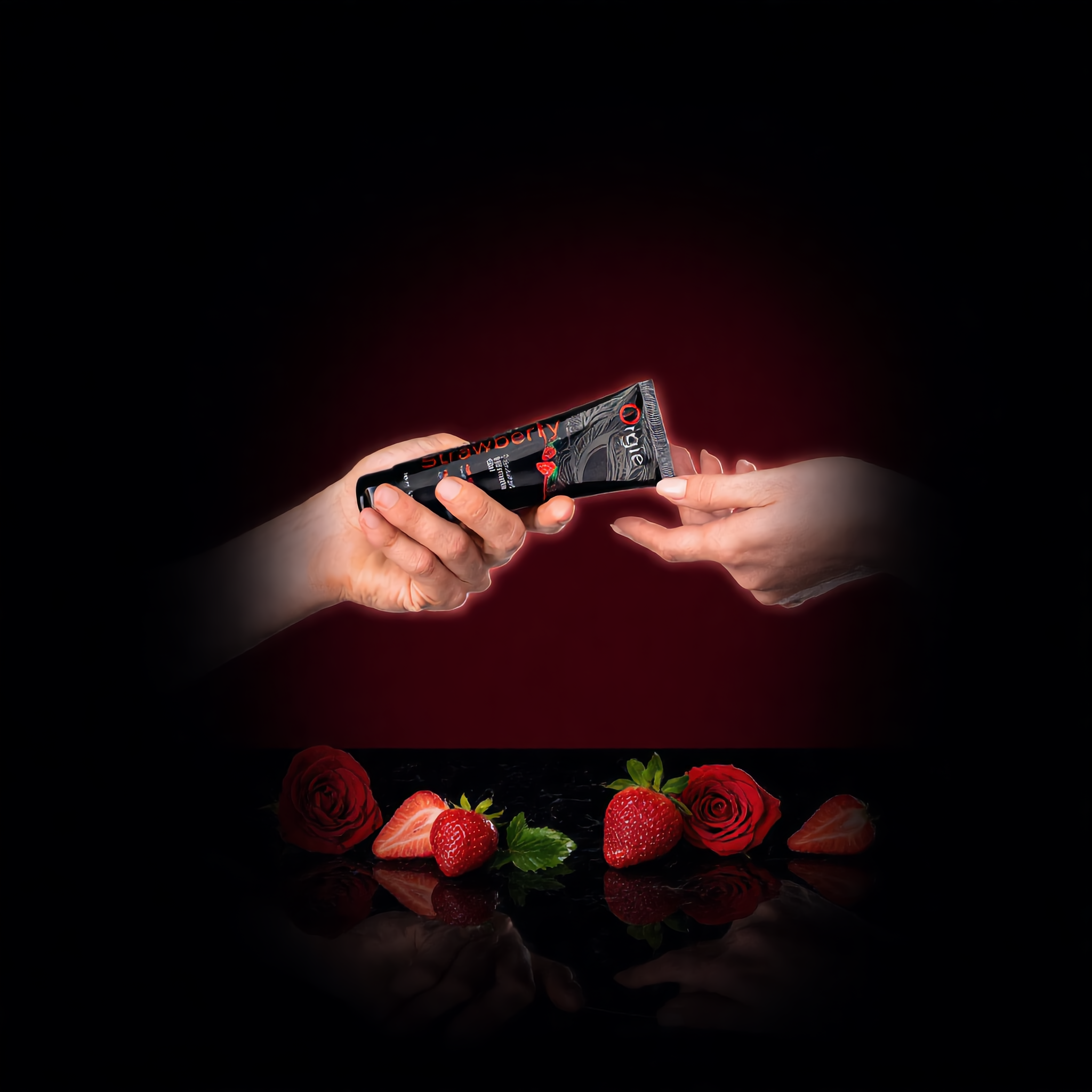 Lubrifiant eau Lube Tube fraise 100ml vue 2 | ÉCRIN