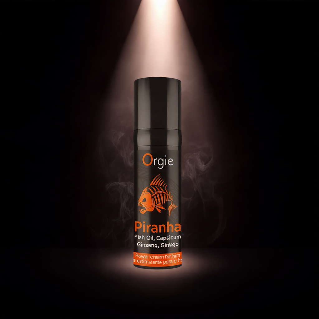Crème stimulante Piranha Power Cream - Orgie — Erection et éjaculation | ÉCRIN