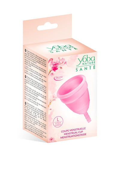 Coupe menstruelle Rose Yoba Nature vue 3 | ÉCRIN