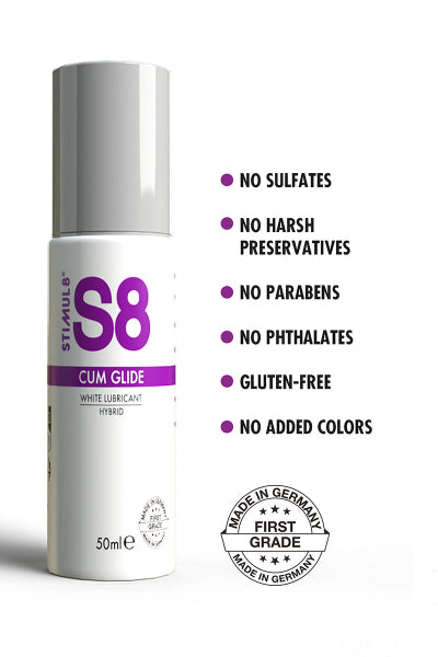 Lubrifiant hybride S8 effet sperme 50ml vue 2 | ÉCRIN