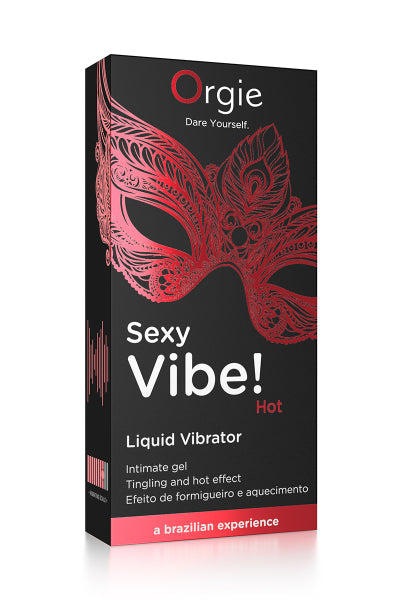 Gel d'excitation Sexy Vibe Hot Liquid Vibrator vue 2 | ÉCRIN