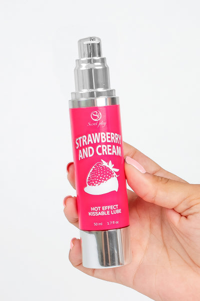 Lubrifiant chauffant goût fraise chantilly - Secret Play vue 3 | ÉCRIN