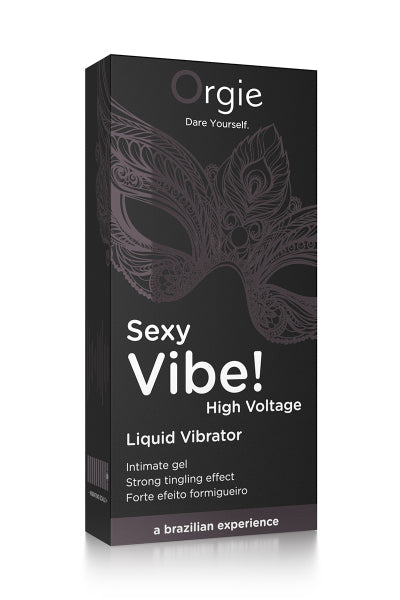 Gel d'excitation Sexy Vibe High Voltage Liquid Vibrator vue 2 | ÉCRIN