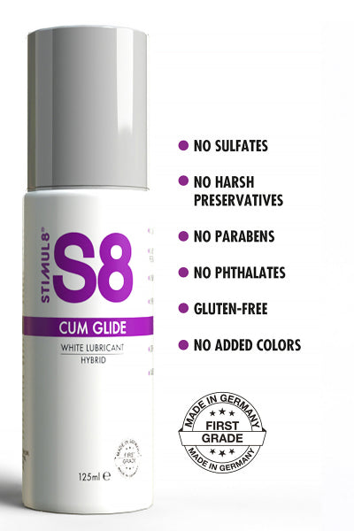 Lubrifiant hybride S8 effet sperme 125ml vue 2 | ÉCRIN