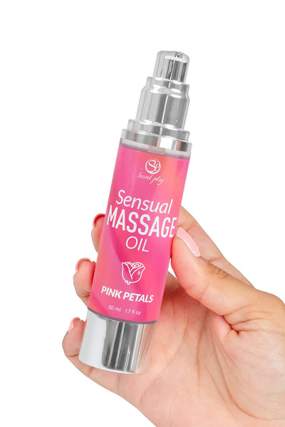 Huile de massage Pétales de Rose - Secret Play vue 3 | ÉCRIN