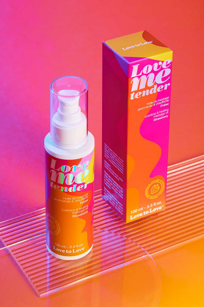 Huile de massage fraise 100ml - Love To Love vue 3 | ÉCRIN